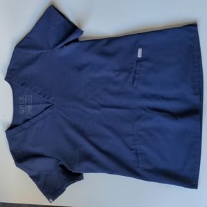 Figs Navy Blue Women's Top